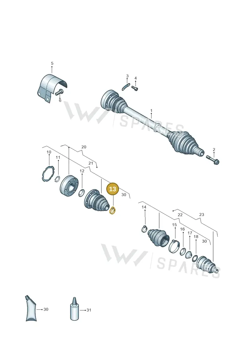 N10753301 — Skoda Kamiq (2018-2023) diagram 649407220, position 13