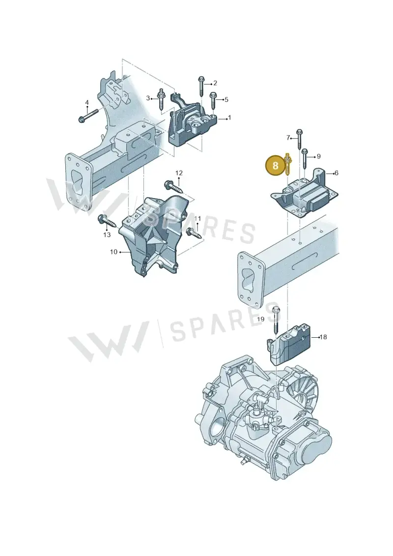 N10770701 — Skoda Karoq (2017-2022) diagram 827199270, position 8