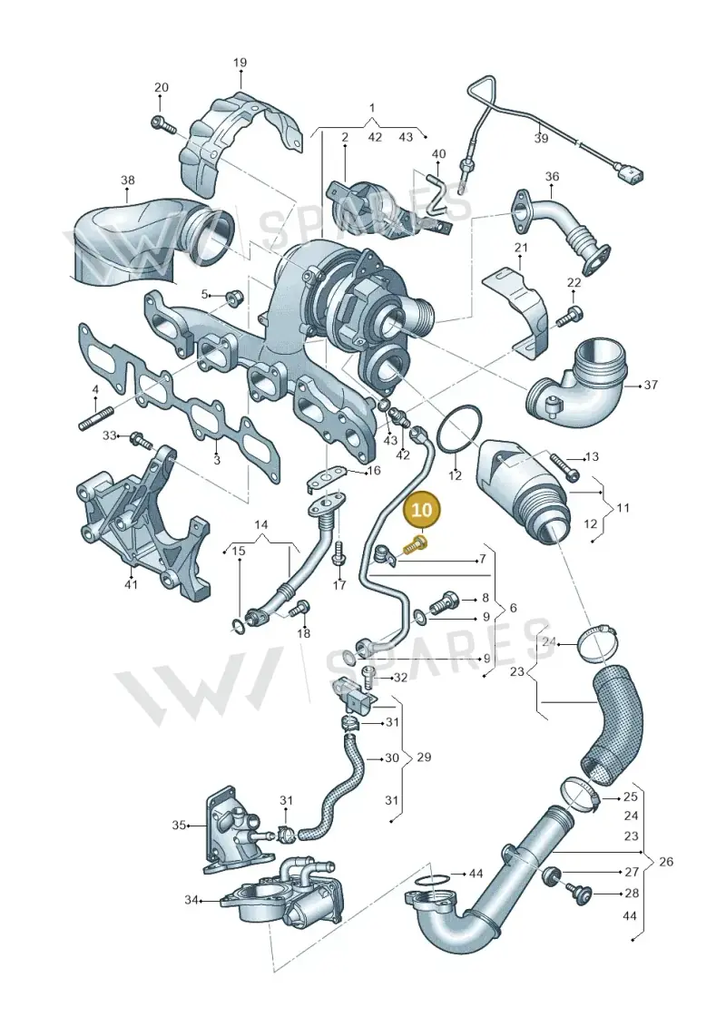 N10773801 — Skoda Octavia (2019-2024) diagram 746145630, position 10