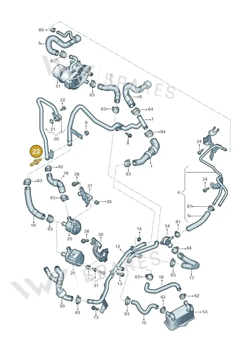 N10781701 — Skoda Kodiaq (2018-2022) diagram 793121370, position 23