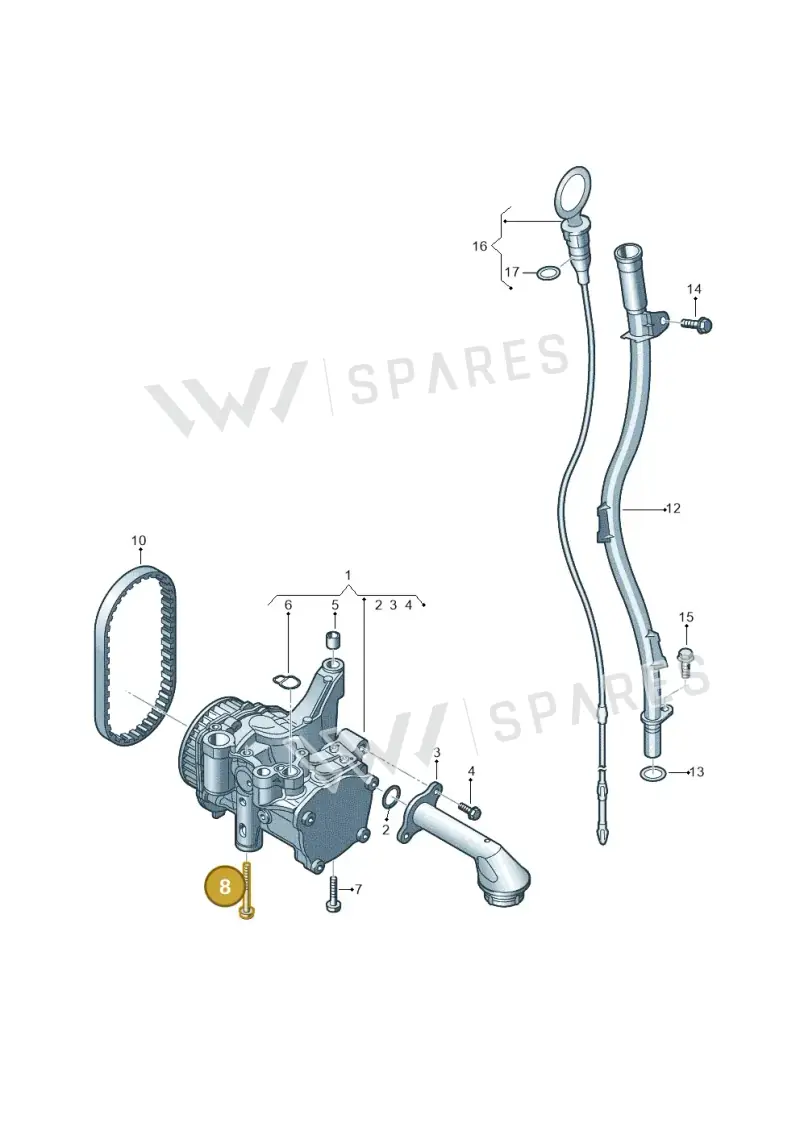 N10795501 — Skoda Kamiq (2019-) diagram 746115250, position 8