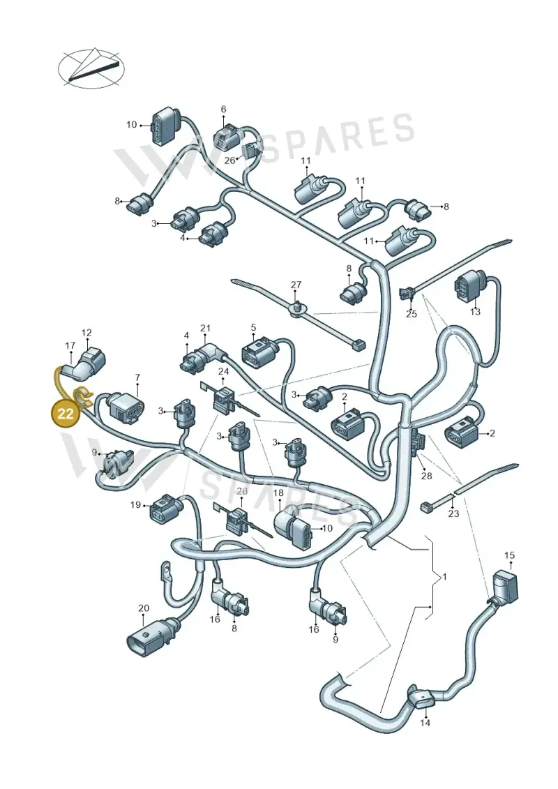 N10820101 — Skoda Fabia (2021-) diagram 746971150, position 22