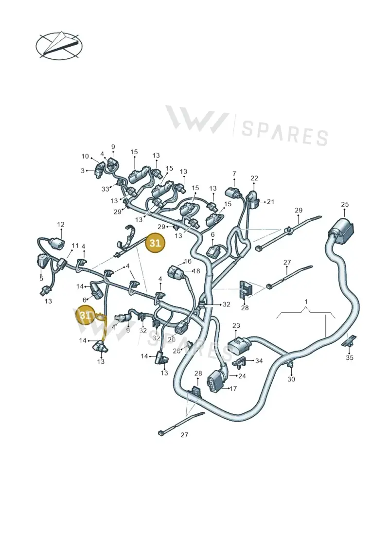 N10820101 — Skoda Fabia (2021-) diagram 813971080, position 31