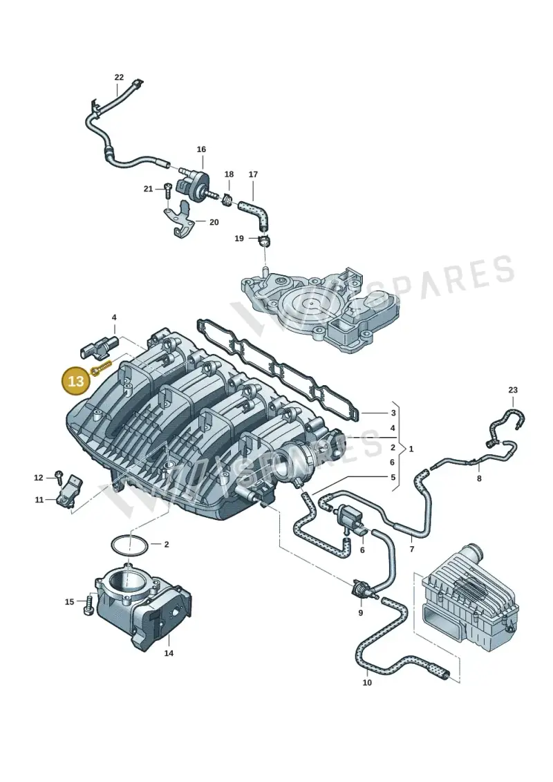 N10865901 — Skoda Superb Combi (2023-) diagram 7t0133070, position 13