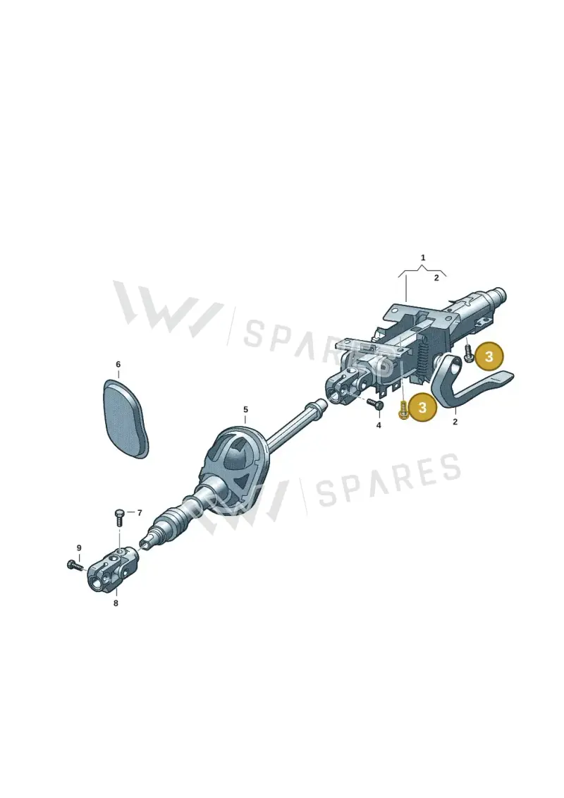 N10870601 — Skoda Enyaq (2020-) diagram 10a419050, position 3