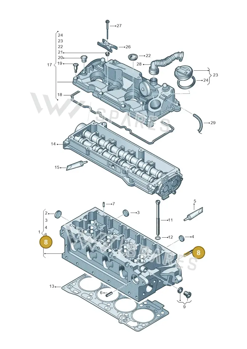 N90188902 — Skoda Kamiq (2019-) diagram 746103500, position 8