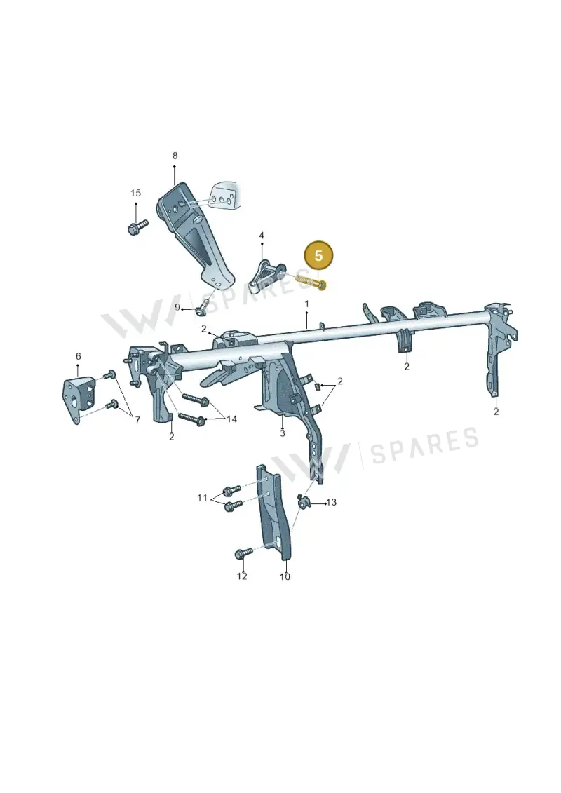N90212004 — Skoda Roomster (2010-2015) diagram 481857000, position 5