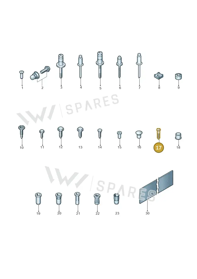 N90231601 — Skoda Fabia (2021-) diagram 806800100, position 17