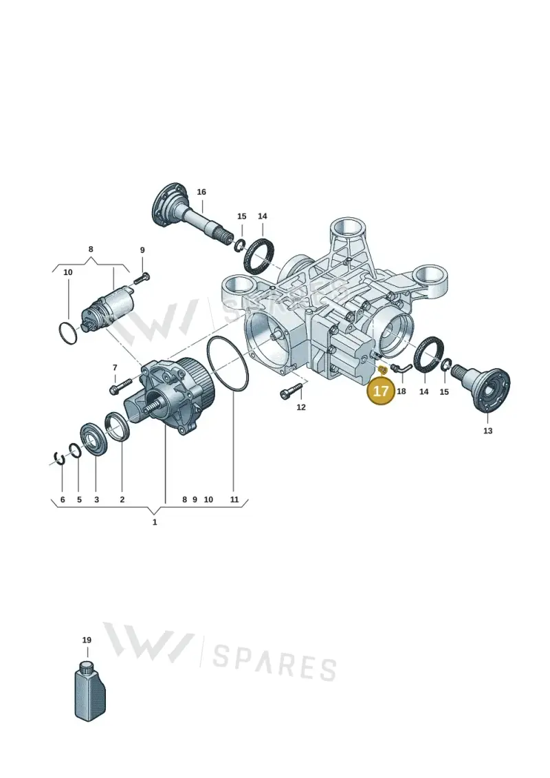 N90281802 — Skoda Kodiaq (2024-) diagram 3j0525100, position 17