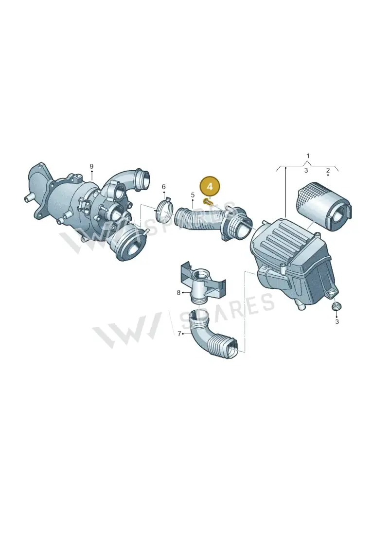 N90288606 — Skoda Yeti (2013-2017) diagram 625129170, position 4