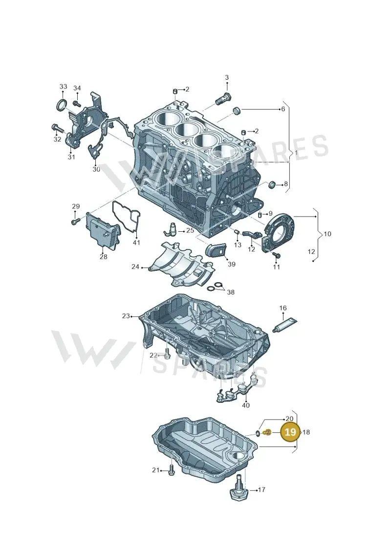 N90288901 — Skoda Superb Combi (2023-) diagram 813103006, position 19