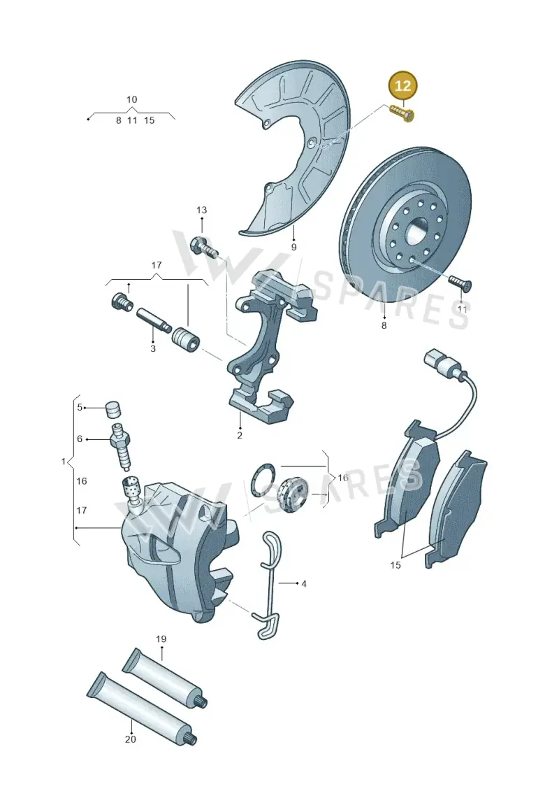 N90305304 — Skoda Yeti (2013-2017) diagram 786615000, position 12