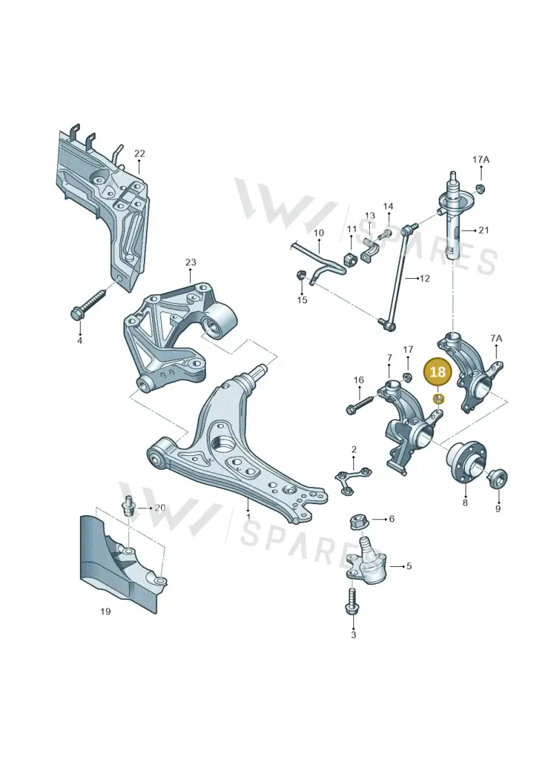 N90321302 — Skoda ROOMSTER               06> (2006-) diagram 253407100, position 18