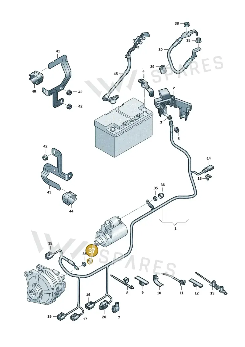N90403002 — Skoda Kodiaq (2024-) diagram 3j0971100, position 37