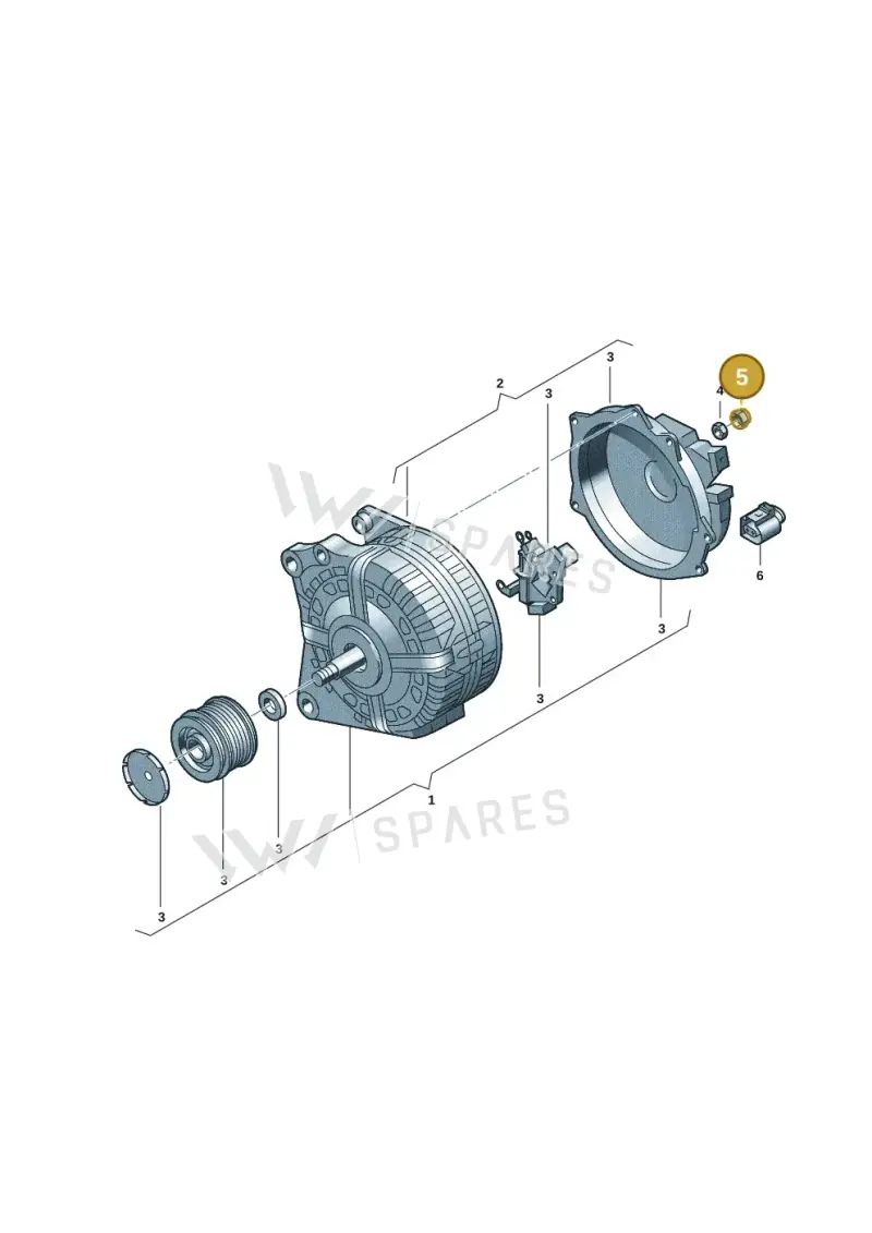 N90403004 — Skoda Kodiaq (2024-) diagram 7t0903150, position 5