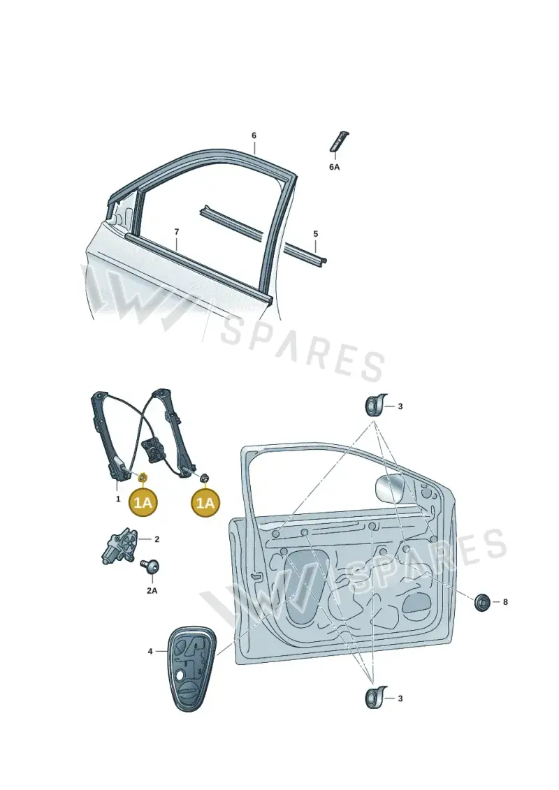 N90456002 — Skoda Fabia (2021-) diagram 6vn837060, position 1A
