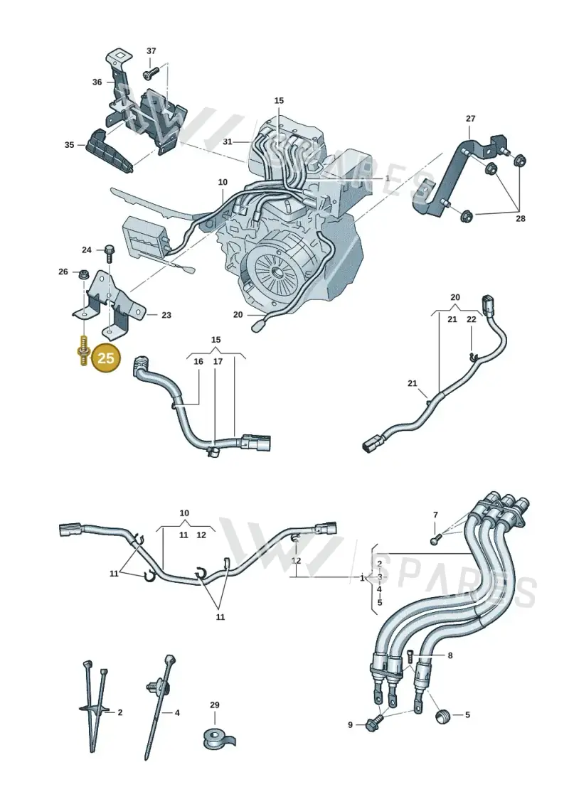 N90551603 — Skoda Kodiaq (2024-) diagram 57x970110, position 25