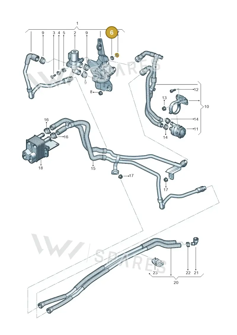 N90563602 — Skoda Octavia (2019-2024) diagram 746819950, position 6
