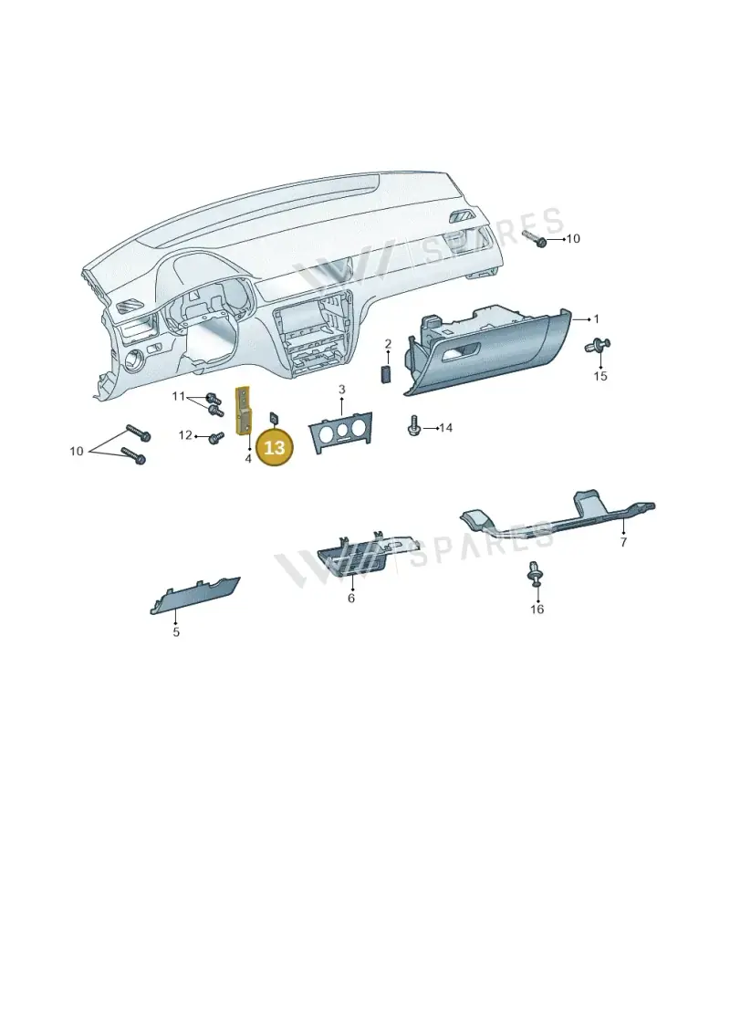 N90567202 — Skoda Rapid (2012-2022) diagram 740857022, position 13