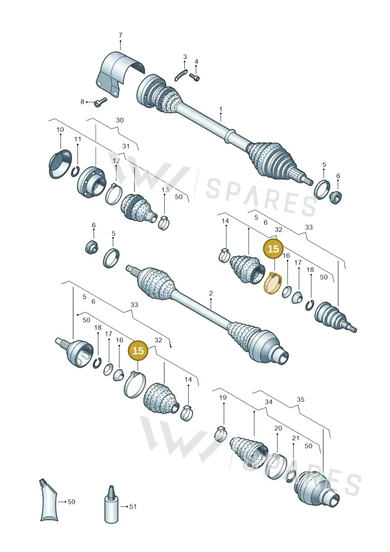 N90630701 — Skoda Fabia (2014-2022) diagram 773407600, position 15