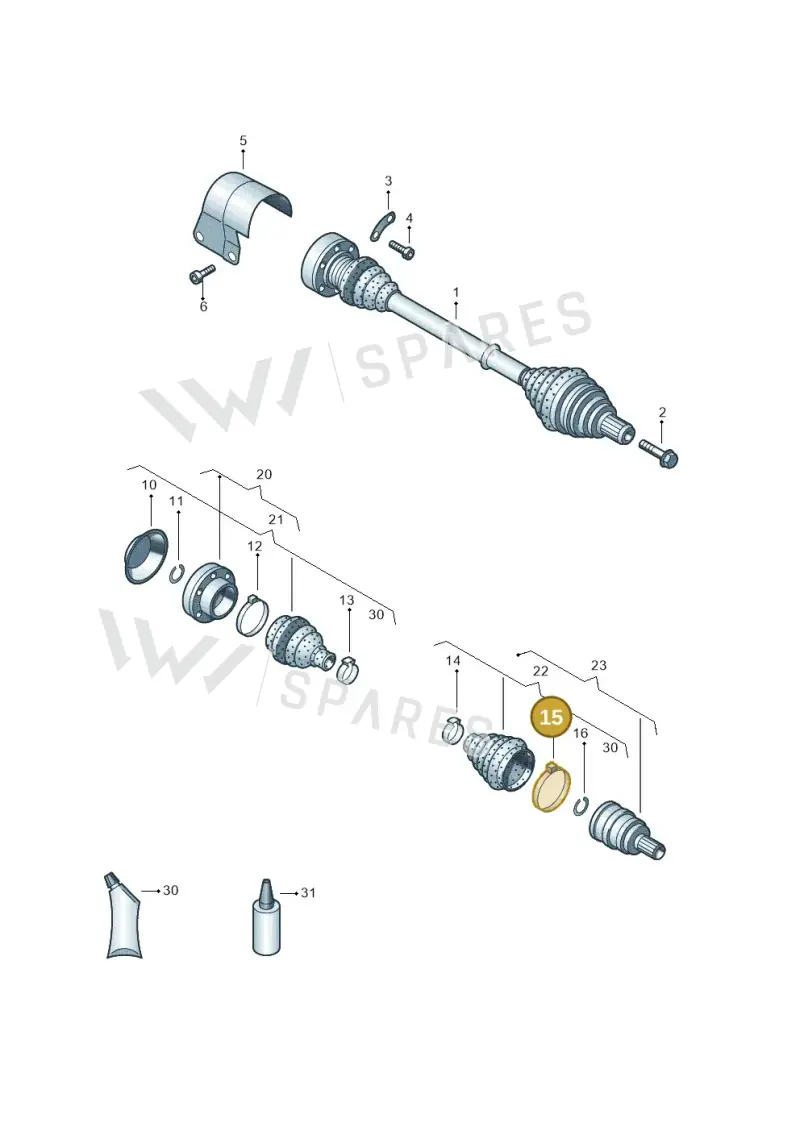 N90630701 — Skoda Kodiaq (2018-2022) diagram 702407520, position 15