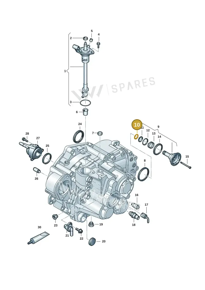 N90635301 — Skoda Karoq (2017-2022) diagram 2ka300570, position 10