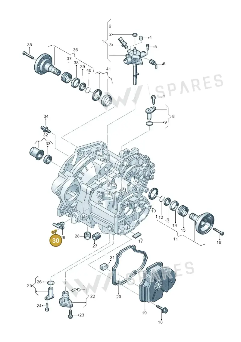 N90638102 — Skoda Octavia (2017-2020) diagram 827315020, position 30