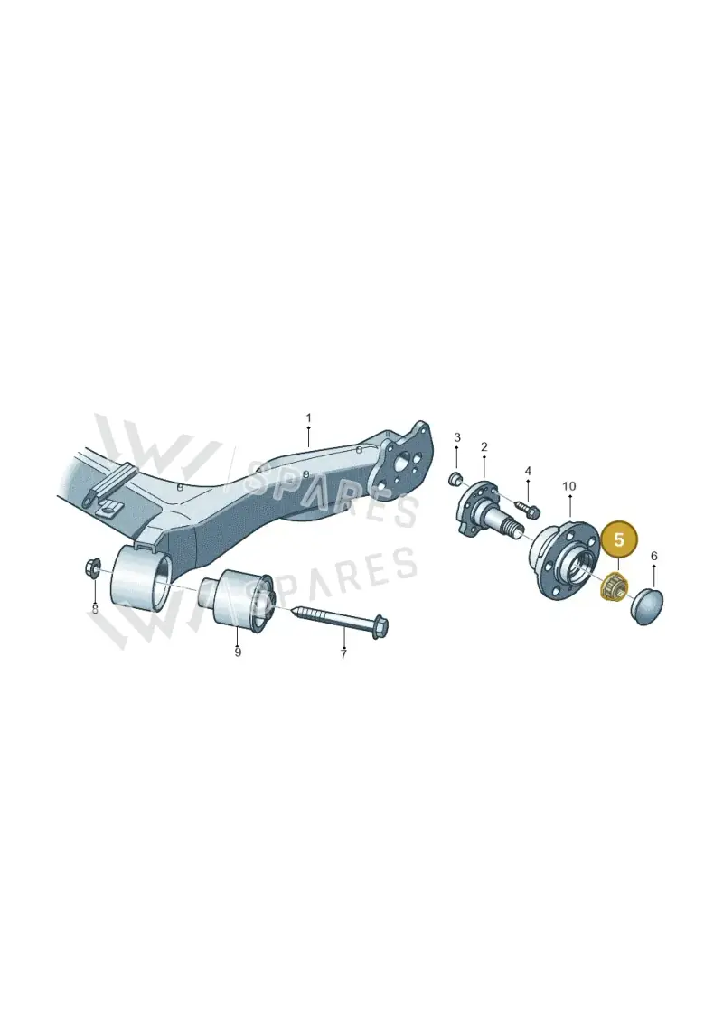 N90654502 — Skoda Fabia Scout (2010-2014) diagram 677500200, position 5