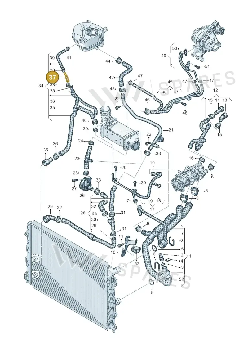 N90693001 — Skoda Fabia (2021-) diagram 837121170, position 37