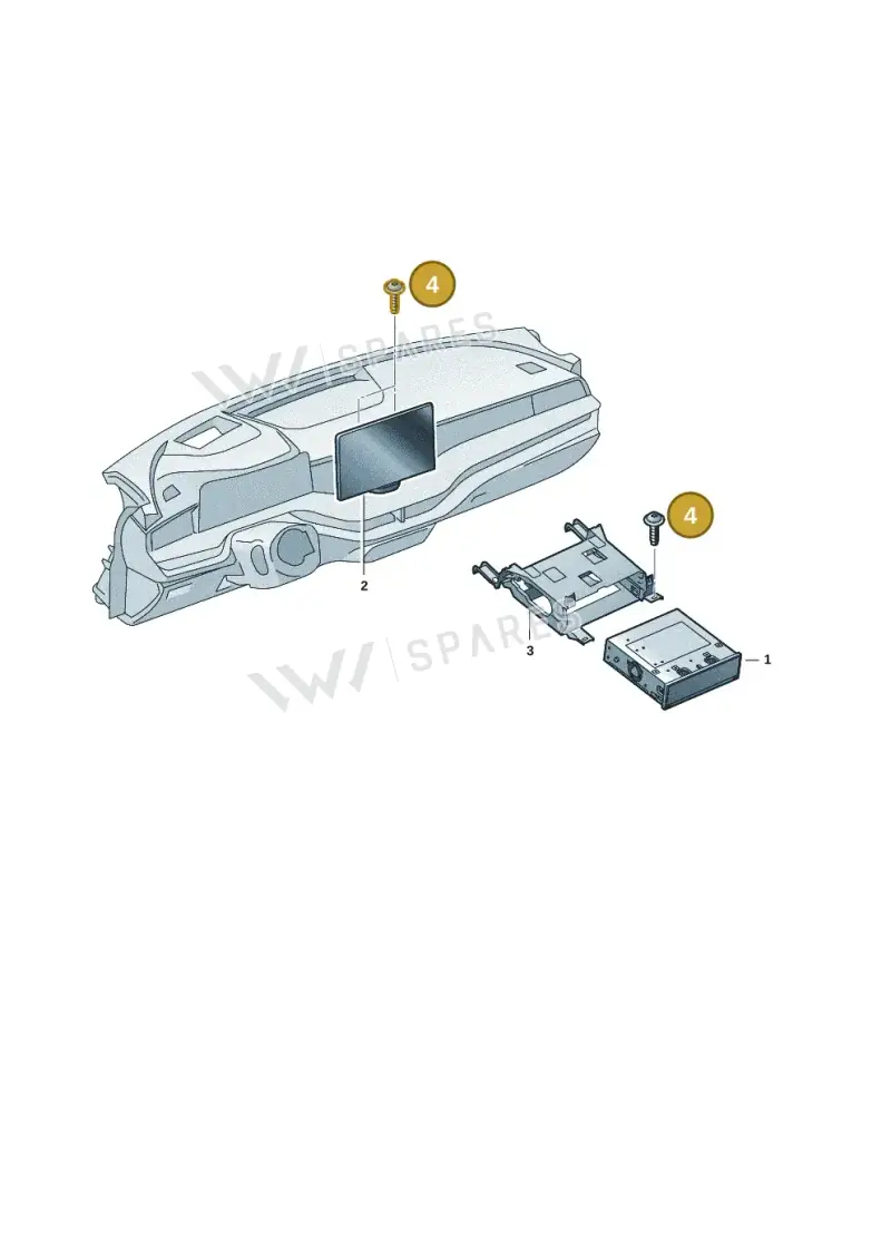 N90698606 — Skoda Kodiaq (2024-) diagram 3p0035100, position 4