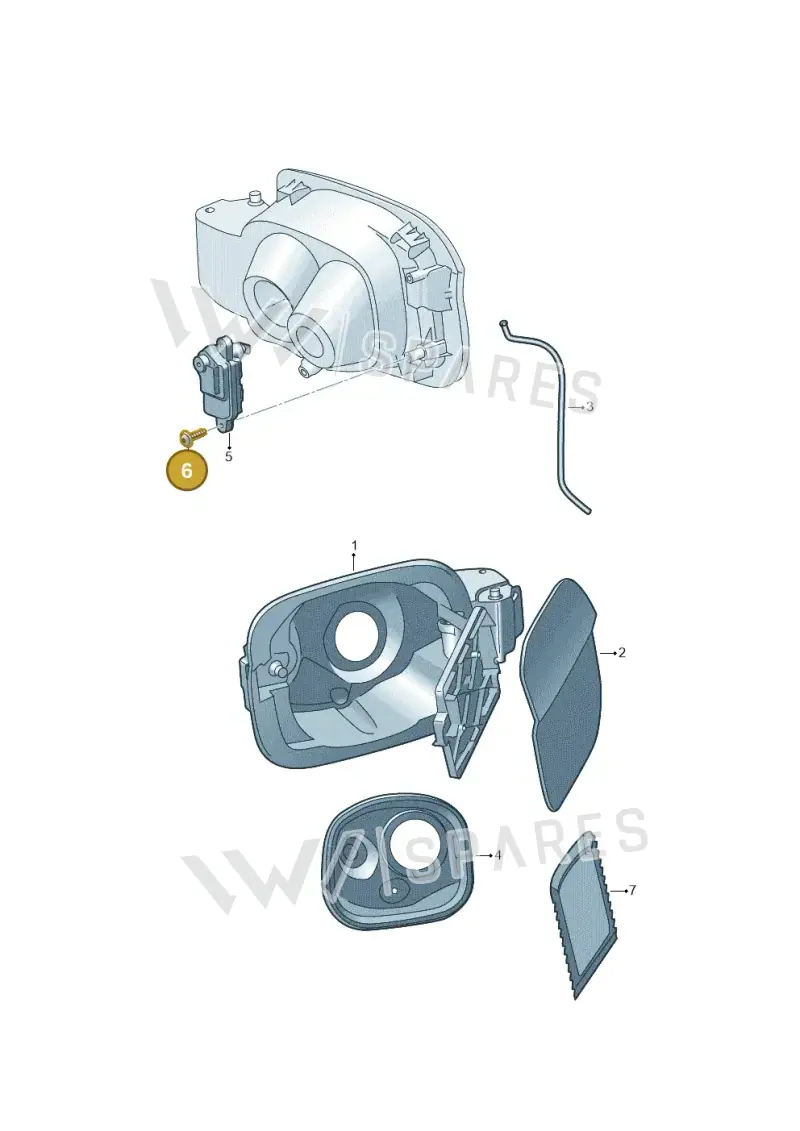 N90732103 — Skoda Fabia (2021-) diagram 584809070, position 6