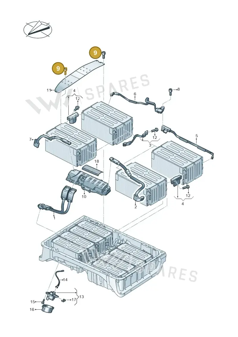 N90737804 — Skoda Octavia (2019-2024) diagram 793915750, position 9