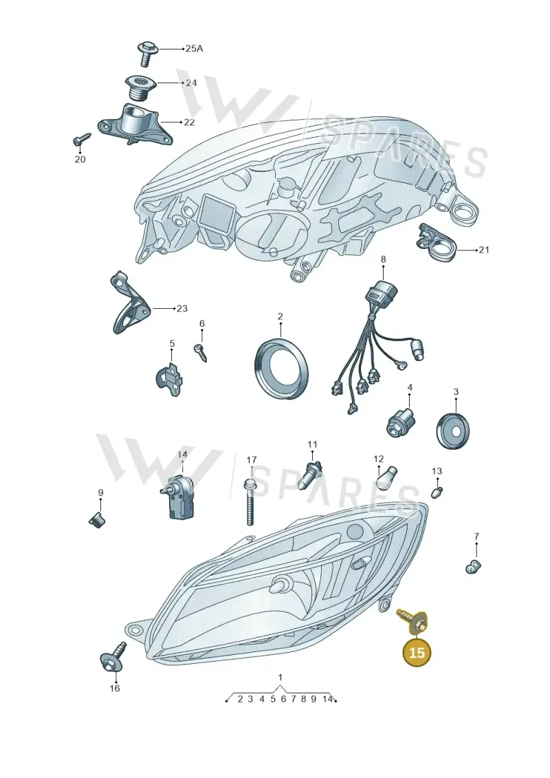 N90750603 — Skoda Roomster (2010-2015) diagram 697941100, position 15