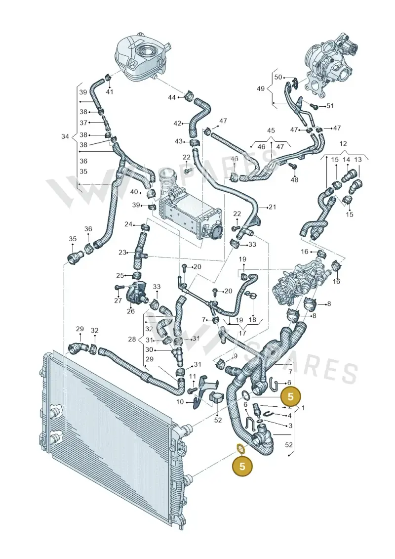 N90765301 — Skoda Fabia (2021-) diagram 837121170, position 5
