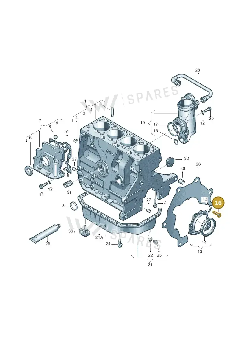 N90842401 — Skoda FABIA/COMBI (1999-2004) diagram 269103000, position 16