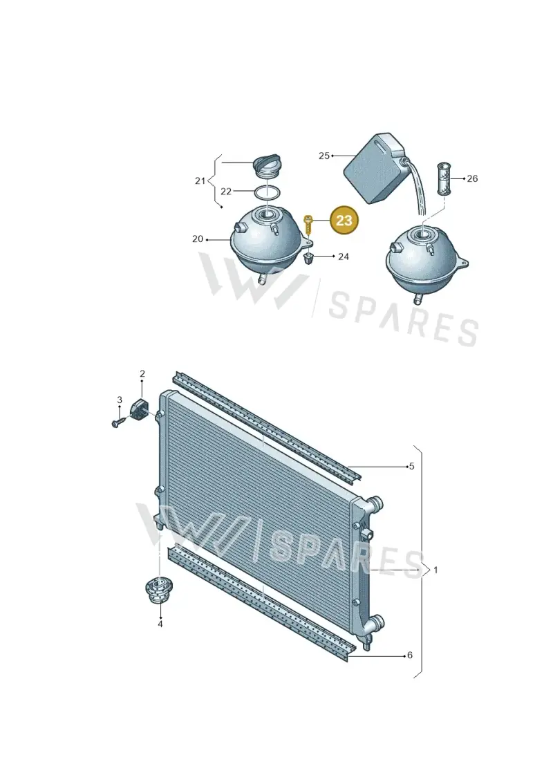 N90846602 — Skoda Yeti (2013-2017) diagram 412121700, position 23