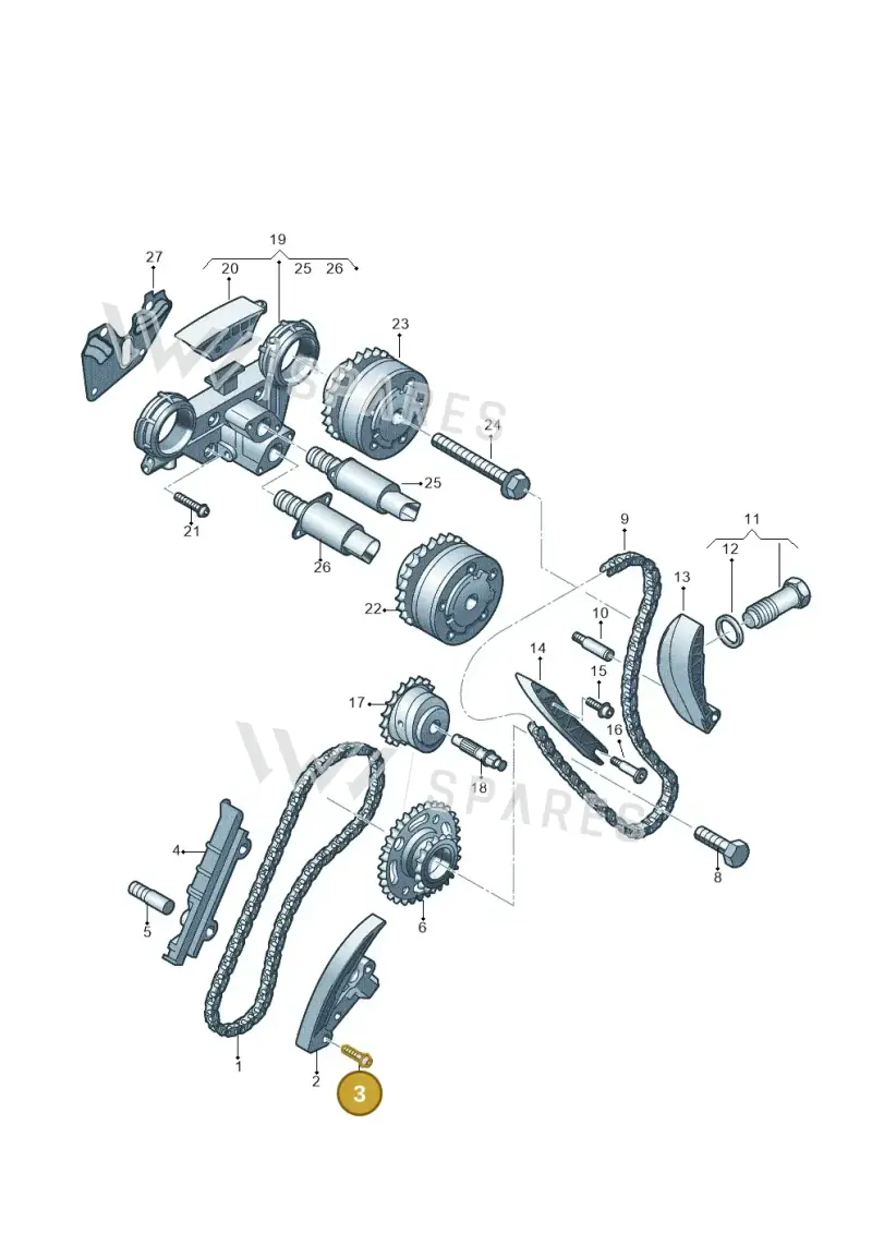 N90923801 — Skoda Superb (2013-2015) diagram 710109600, position 3