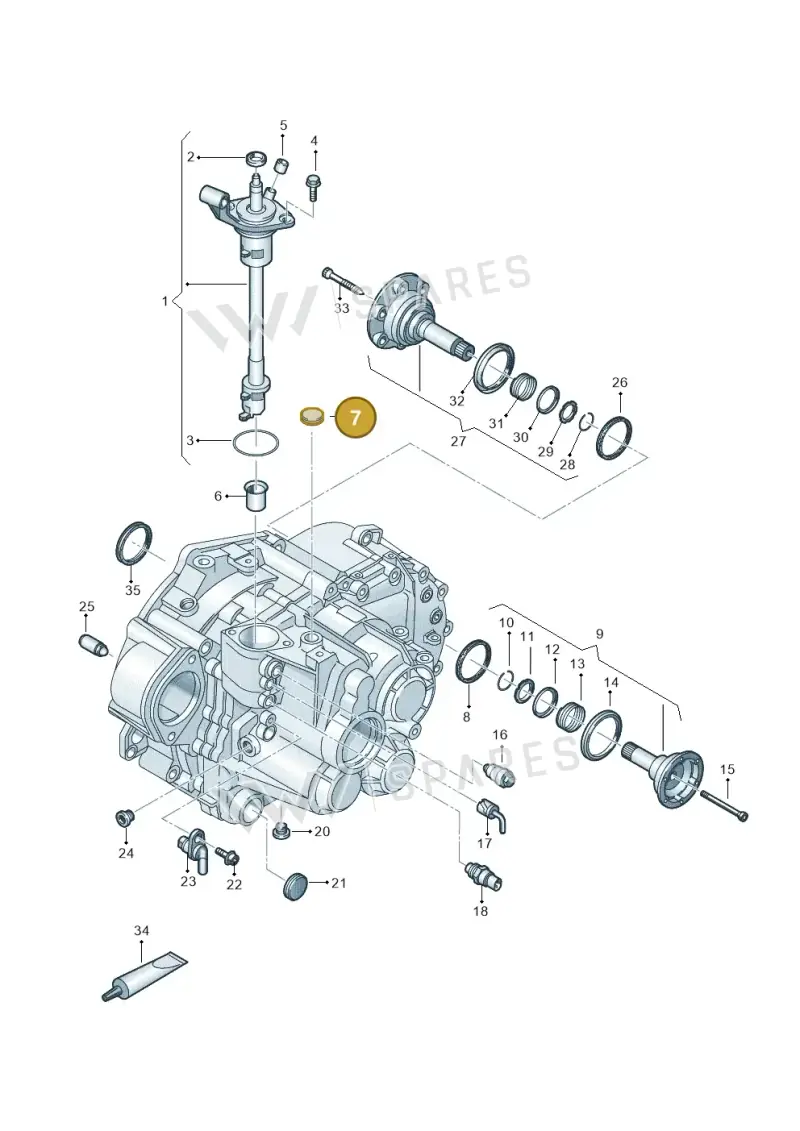 N90925601 — Skoda Kodiaq (2018-2022) diagram 827330020, position 7