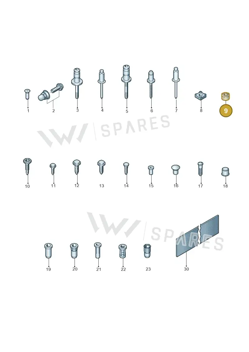 N90929304 — Skoda Enyaq (2020-) diagram 806800100, position 9