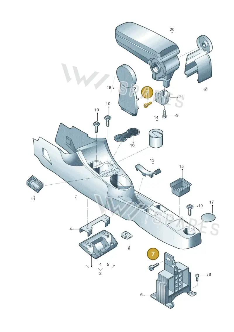 N90940004 — Skoda Fabia Jingrui (2008-2014) diagram 662863600, position 7