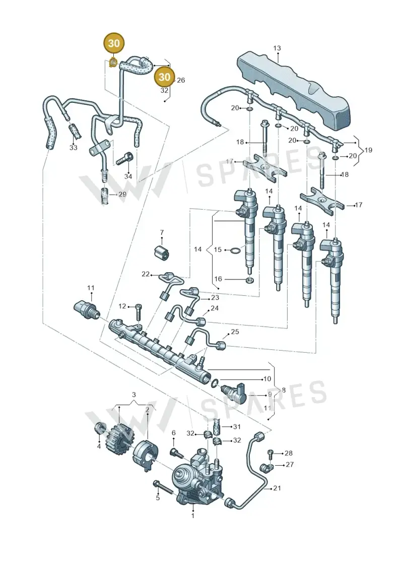 N90986501 — Skoda Kodiaq (2024-) diagram 746130000, position 30
