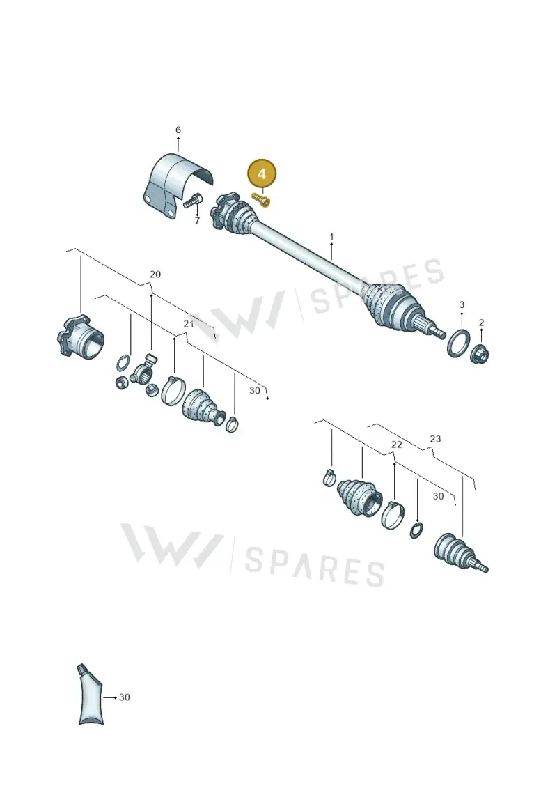 N90991002 — Skoda Fabia (2021-) diagram 837407400, position 4