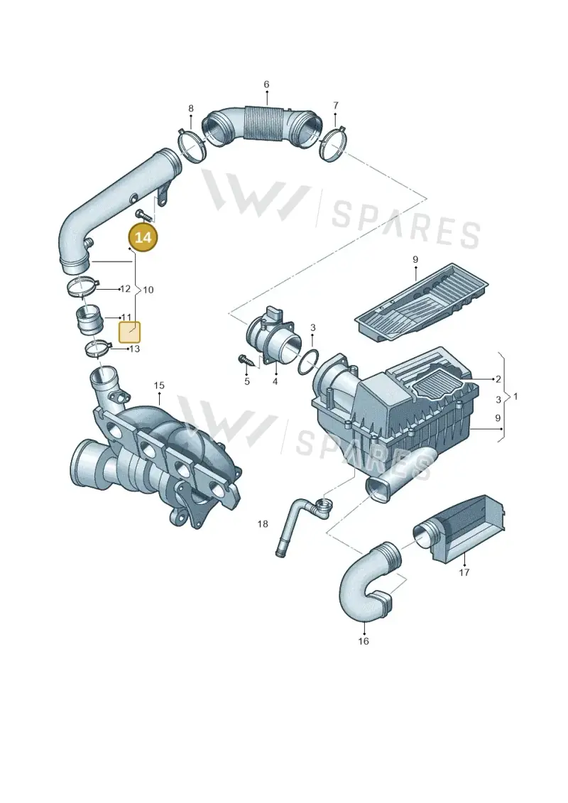 N90993601 — Skoda Yeti (2013-2017) diagram 627129600, position 14
