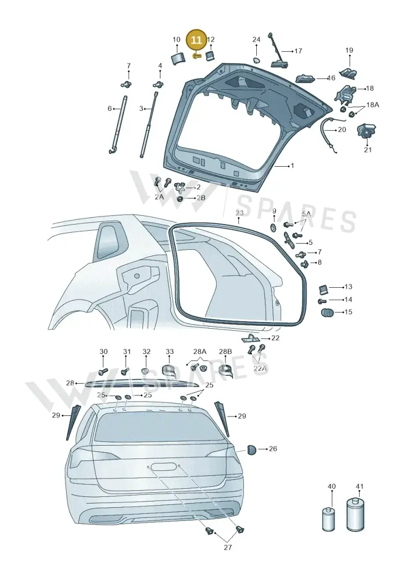N90993602 — Skoda Kamiq (2019-) diagram 584827010, position 11