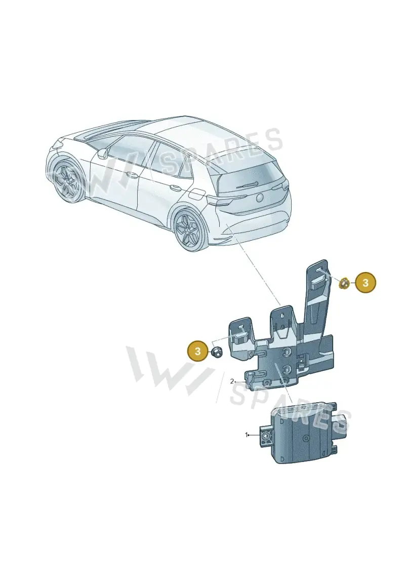 N91018901 — Skoda Enyaq (2020-) diagram 10a907010, position 3