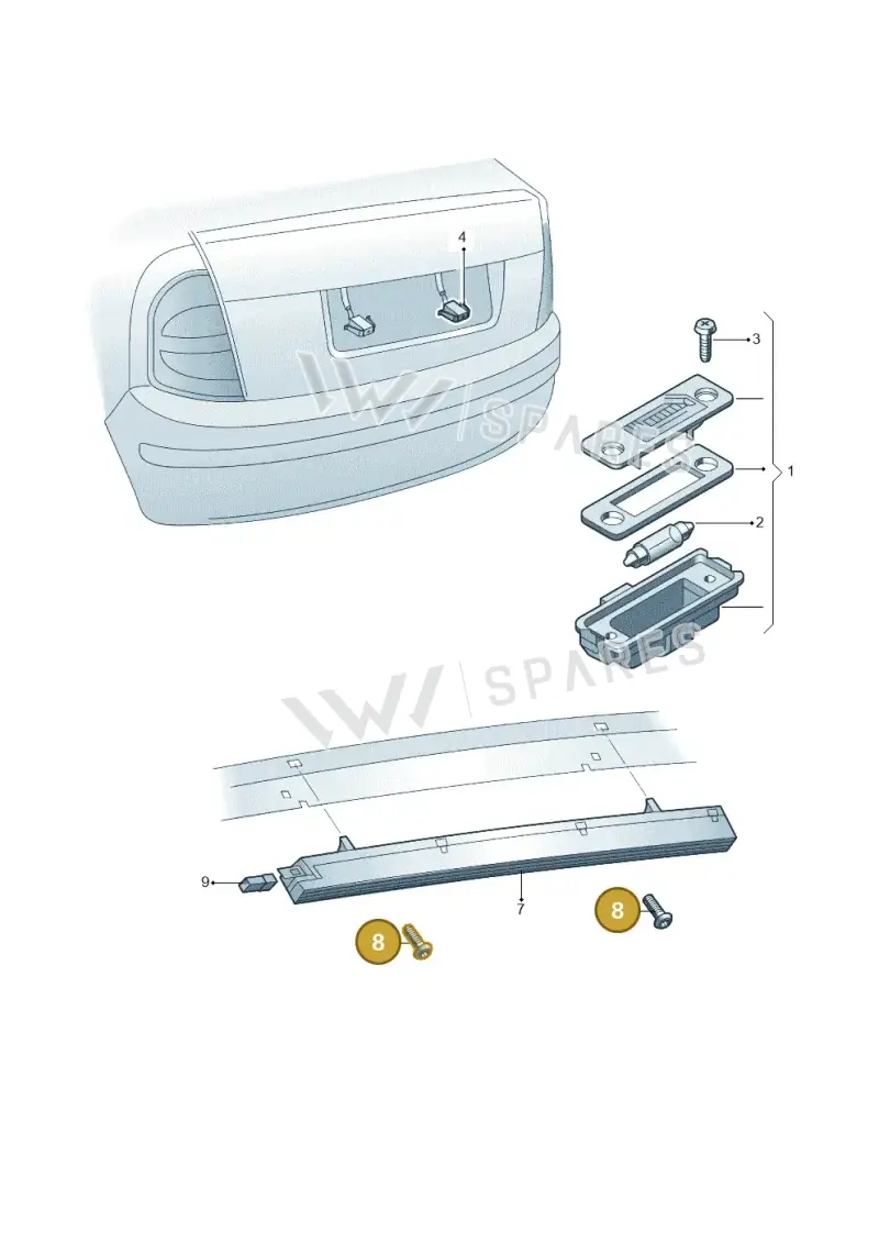 N91019901 — Skoda Superb Ambition (2009-2015) diagram 671943000, position 8