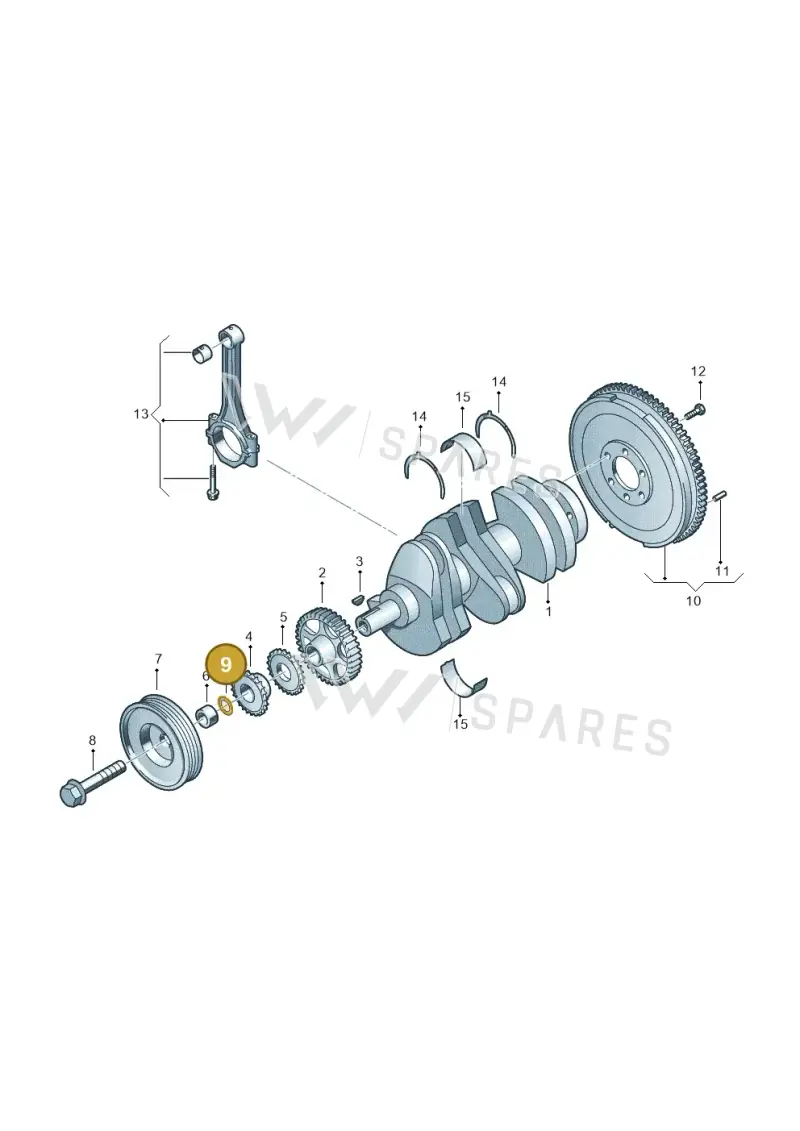 N91037301 — Skoda Rapid (2012-2022) diagram 740105010, position 9