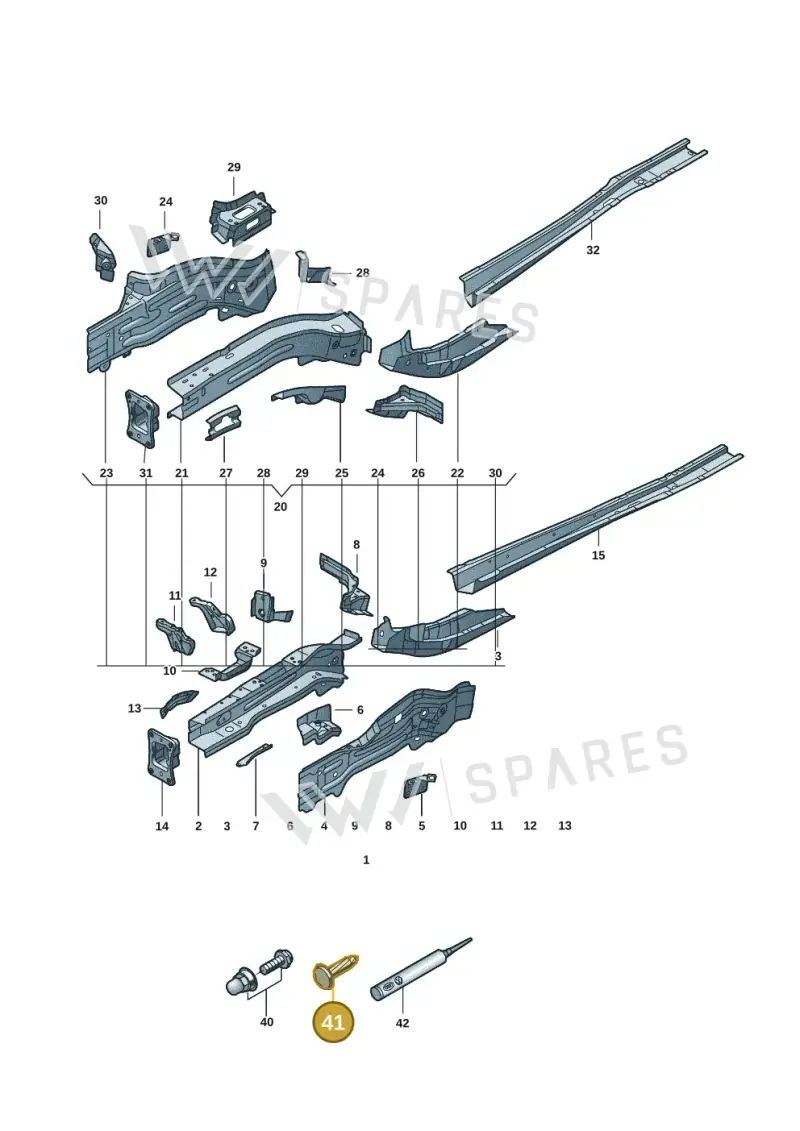 N91065602 — Skoda Kodiaq (2024-) diagram 57h803000, position 41