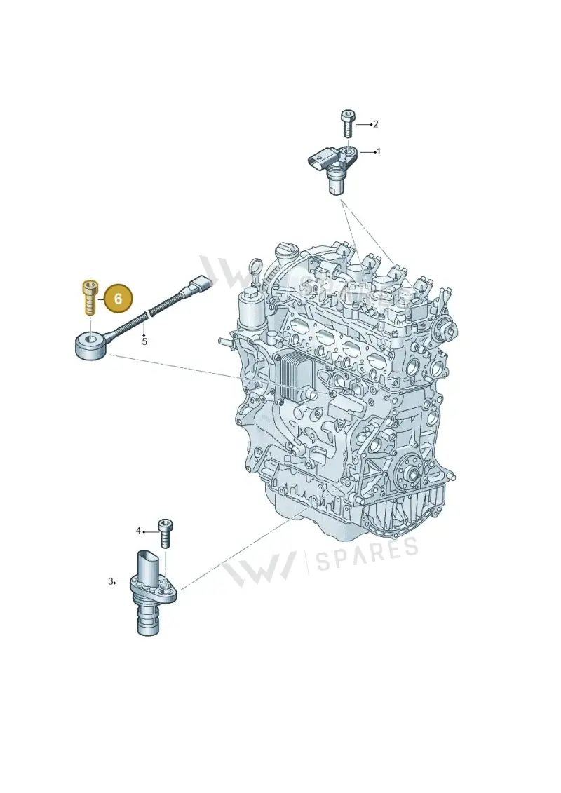 N91076601 — Skoda Superb Combi (2023-) diagram 907601016, position 6
