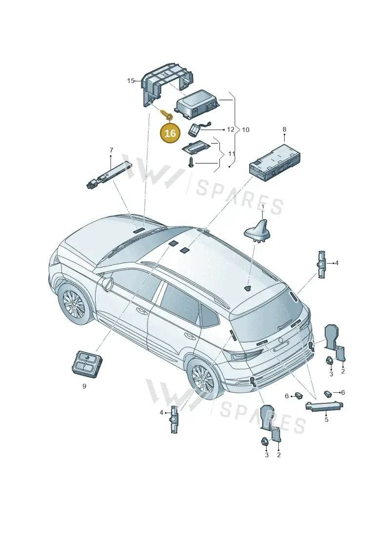 N91079901 — Skoda Kodiaq (2024-) diagram 804000140, position 16